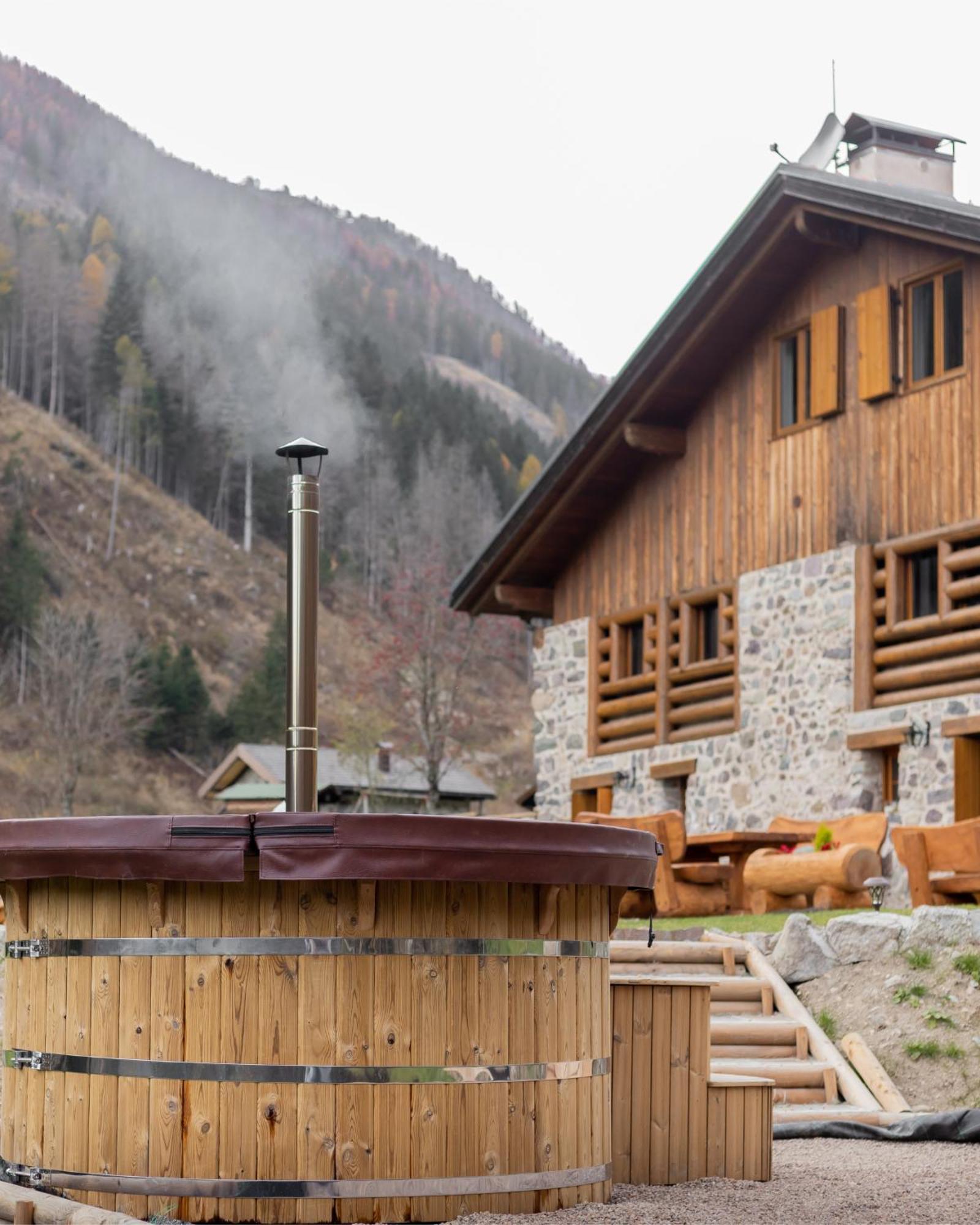 Chalet Al Maso Val Calamento Telve Exteriér fotografie